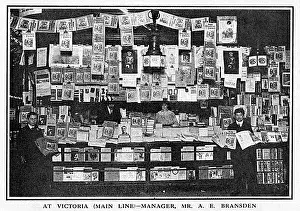 Bookstall: Victoria station Bookstall