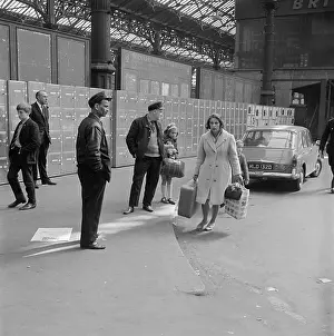 Lockers: Victoria Station, London