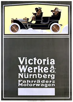 Motorwagen: Victoria Werke car advert