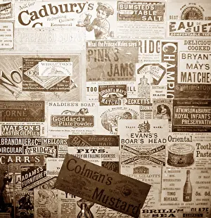 Hoarding: Victorian advertising hoarding