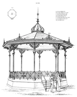Lyres: Victorian bandstand