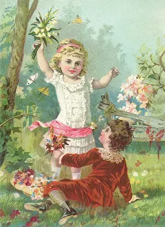 Ruffled: Victorian Boy and Girl
