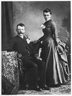 Bustle: VICTORIAN COUPLE
