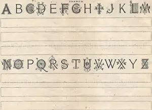 Template: Victorian Ephemera - 1800's, hand writing, template