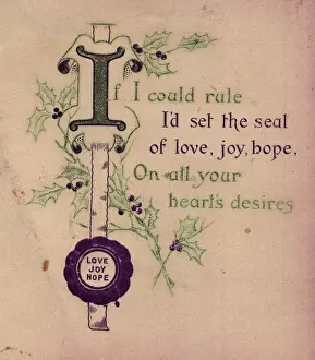 X100530: Victorian Ephemera - 1900's, religious, christmas