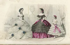 Looped: Victorian fashion 1860s