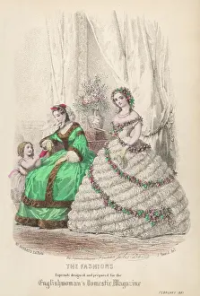 Puffings: Victorian fashion 1861