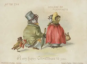 Sparrow: Victorian Greeting Card - The Pickpocket