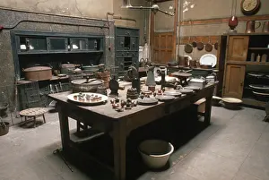 Stately: The Victorian kitchen at Brodsworth Hall, Brodsworth