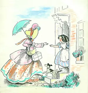 Wickham: Victorian Lady arriving home