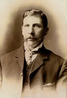 Joiner: Victorian man in studio photo