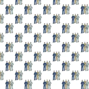 Nightwear: Victorian men in pyjamas