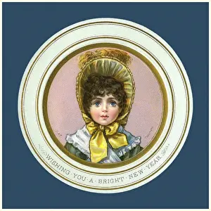 Manley: Victorian New Year card