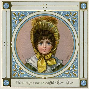 Manley: Victorian New Year card