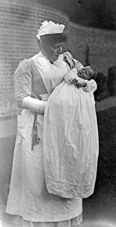 Nannies: Victorian nurse with baby