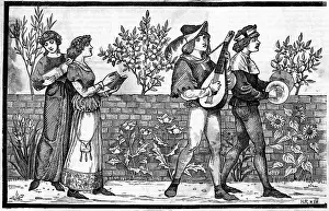 Minstrels: Victorian reconstruction of medieval music making