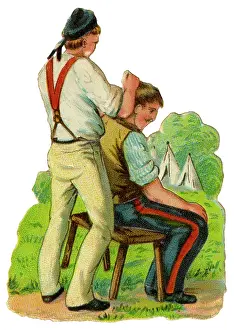 Haircut: Victorian Scrap - Army Barber