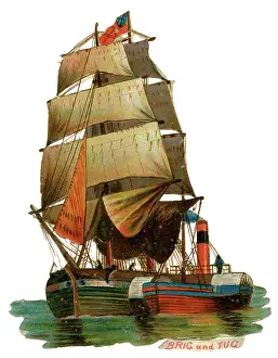 Brig: Victorian Scrap - Brig and Tug