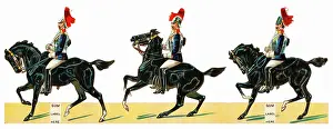 Cavalryman: Victorian Scrap, Three cavalrymen on horseback