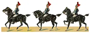Cavalryman: Victorian Scrap, Three cavalrymen on horseback