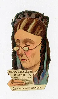 Benevolence: Victorian scrap - Charity and Wealth