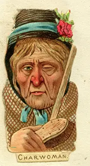 Shabby: Victorian Scrap -- Charwoman