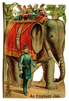 Keeper: Victorian Scrap - An Elephant Ride at the Zoo