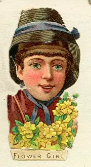 Fringe: Victorian Scrap -- Flower Girl