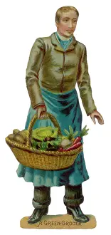Greengrocers: Victorian Scrap - Greengrocer