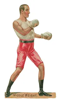 Middleweight: Victorian scrap - middleweight boxer