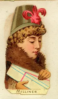 Milliner: Victorian Scrap -- Milliner