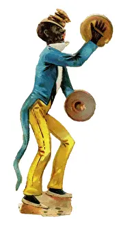 Percussion: Victorian Scrap - Minstrel with cymbals
