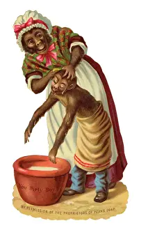 Monkeys: Victorian Scrap, Pears Soap