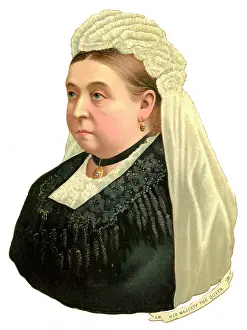 Chromo: Victorian scrap, Queen Victoria