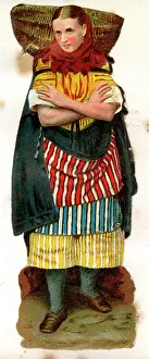 Wickerwork: Victorian Scrap, Scottish Fishwife