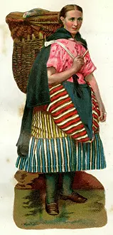 Wickerwork: Victorian Scrap, Scottish Fishwife