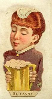 Frothing: Victorian Scrap -- Servant