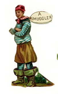 Scraps: Victorian scrap, a smuggler
