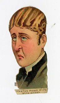 Marry: Victorian scrap - Wanted pious wife with money