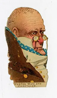 Marry: Victorian scrap - Wanted wife and caretaker