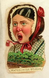Cress: Victorian Scrap -- Watercress Seller