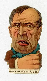 Scrap: Victorian scrap - Working man's rights