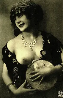 Erotic: Victorian semi-nude