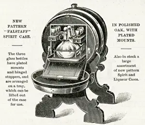 Victorian spirits cabinet 1890