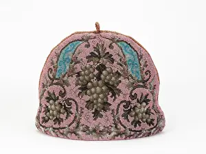 Beadwork: Victorian tea cosy in beadwork