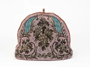 Beadwork: Victorian tea cosy in beadwork