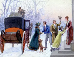 Forestier: Victorian Winter Scene