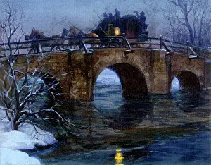Forestier: Victorian Winter Scene
