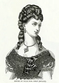 Sequins: Victorian woman 1875