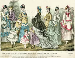 Bustle: Victorian women 1874